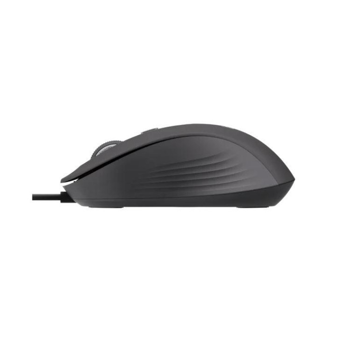 Маніпулятор миша дротова LOGITECH Signature M520 Wired Mouse for Business - GRAPHITE - USB - N/A - EMEA28i-935 - USB-C