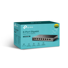 Комутатор керований, мережеве обладнання, TL-SG108E TP-LINK