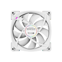 Корпусний вентилятор 120MM RX120 PWM WHITE MONTECH