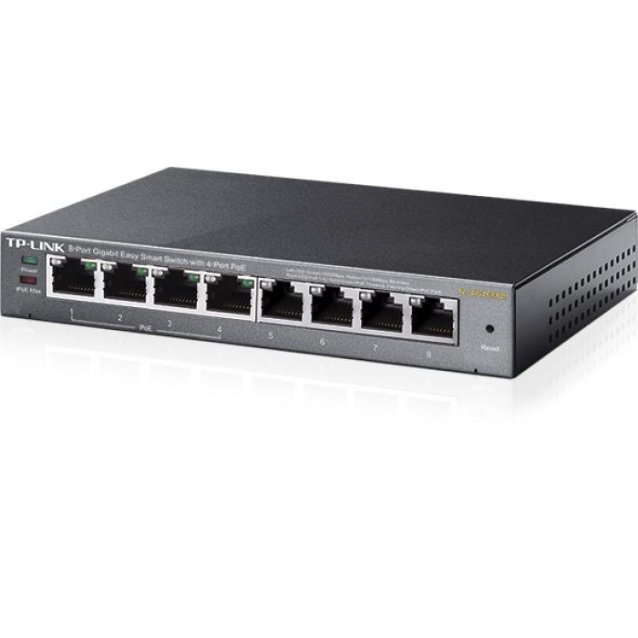 8-портовий гігабітний настільний РоЕ Easy Smart комутатор, TL-SG108PE  TP-LINK