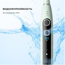 Електрична зубна щітка Oclean X Pro 20 Set Electric Toothbrush Green
