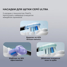 Електрична зубна щітка Oclean X Pro 20 Set Electric Toothbrush Black