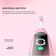 Електрична зубна щітка Oclean X Kids Set Electric Toothbrush Pink