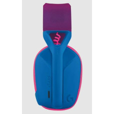 Головні бездротові навушники накладні з вбудованим мікрофоном LOGITECH G435 LIGHTSPEED Wireless Gaming Headset - BLUE