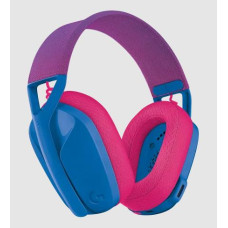 Головні бездротові навушники накладні з вбудованим мікрофоном LOGITECH G435 LIGHTSPEED Wireless Gaming Headset - BLUE