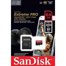 Карта пам’яті MICRO SDXC 64GB UHS-I W/A SDSQXCU-064G-GN6MA SANDISK