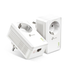 Комплект гігабітного Pass-through Powerline адаптера, TL-PA7017P KIT