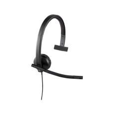 Гарнітура з вбудованим мікрофоном LOGITECH H570e Corded Mono USB Headset (Teams version) - BLACK - EMEA28-935 - USB-C