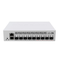 Мережевий комутатор Ethernet з функцією маршрутизації 9PORT CRS310-1G-5S-4S+IN MIKROTIK