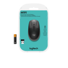 Миша бездротова Logitech M190 Wireless Charcoal (910-005905)