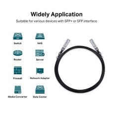 Кабель прямого підключення 10G SFP+ 3 метри, SM5220-3M TP-LINK
