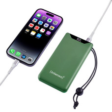 Портативний зарядний пристрій USB 10000MAH QC3.0 GREEN F10000 7332037 INTENSO