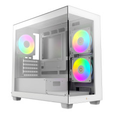Корпус для комп'ютера MATX W/O PSU GAMMA-C52-WHD300XX-GL OCYPUS