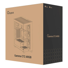 Корпус для комп'ютера ATX W/O PSU GAMMA-C72-BKD400XX-GL OCYPUS