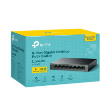 8-портовий гігабітний комутатор, LS108GP TP-LINK