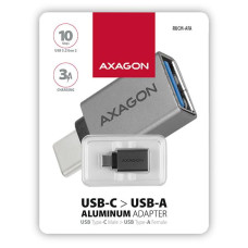 Адаптер  AXAGON RUCM-AFA USB 3.0 Type-C Male > Type-A Female ALU, Silver