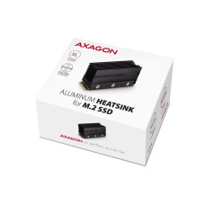 Радіатор з пасивним охолодженням для накопичувачів AXAGON CLR-M2XL heatsink for M.2 SSD