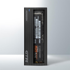 Зовнішній карман для накопичувачів AXAGON EEM2-GTR SuperSpeed+ USB-C - NVMe M.2 THIN RIB box