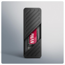 Зовнішній карман для накопичувачів AXAGON EEM2-20G USB-C 20Gbps - M.2 NVMe SSD ARMORED box