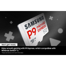 Карта пам’яті MICRO SDXC PRO 512GB P9 EXPRES MB-MK512T/WW SAMSUNG