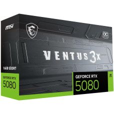Відеокарта PCIE16 RTX5080 16GB GDDR7 RTX 5080 16G VENTUS 3X OC MSI
