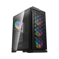 Корпус для комп'ютера DARK FLASH DK361 ATX без блока живлення, чорний
