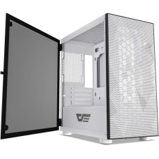 Корпус для комп'ютера DARK FLASH DLM21 MESH mATX без блока живлення, білий