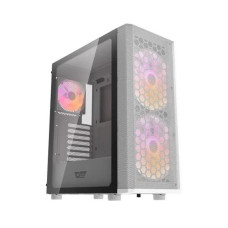 Корпус для комп'ютера DARK FLASH DK360 ATX без блока живлення, білий