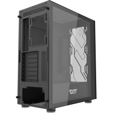 Корпус для комп'ютера DARK FLASH Dk210 ATX без блока живлення, чорний