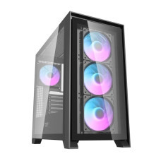 Корпус для комп'ютера DARK FLASH DRX90 GLASS ATX без блока живлення, чорний