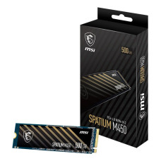 Твердотільний запам’ятовувальний пристрій накопичувач (SSD) G4 M.2 NVME 500GB SPAT. M450 S78-440K380-P83 MSI