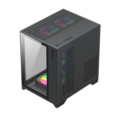 Корпус для комп'ютера MATX W/O PSU INFINITY MINI BLACK GAMEMAX