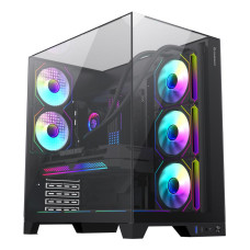 Корпус для комп'ютера ATX W/O PSU INFINITY PLUS BK GAMEMAX