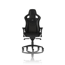 Ігрове крісло Noblechairs EPIC штучна шкіра, чорний/золотий