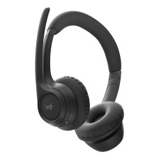 Головні бездротові навушники накладні з вбудованим мікрофоном LOGITECH- Zone 305 - MIDNIGHT BLACK - 2.4GHZ/BT - PLUGC - EMEA28-935 - BUNDLE  TEAMS