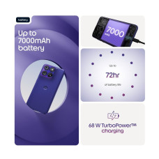 Мобільний телефон EDGE 70 FUSION 8/256 ORIENT BLUE MOTOROLA