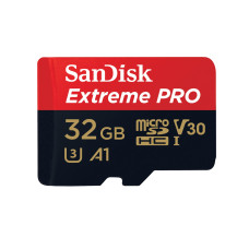 Картка пам'яті  MEMORY MICRO SDHC 32GB UHS-I   W/A SDSQXCG-032G-GN6MA SANDISK