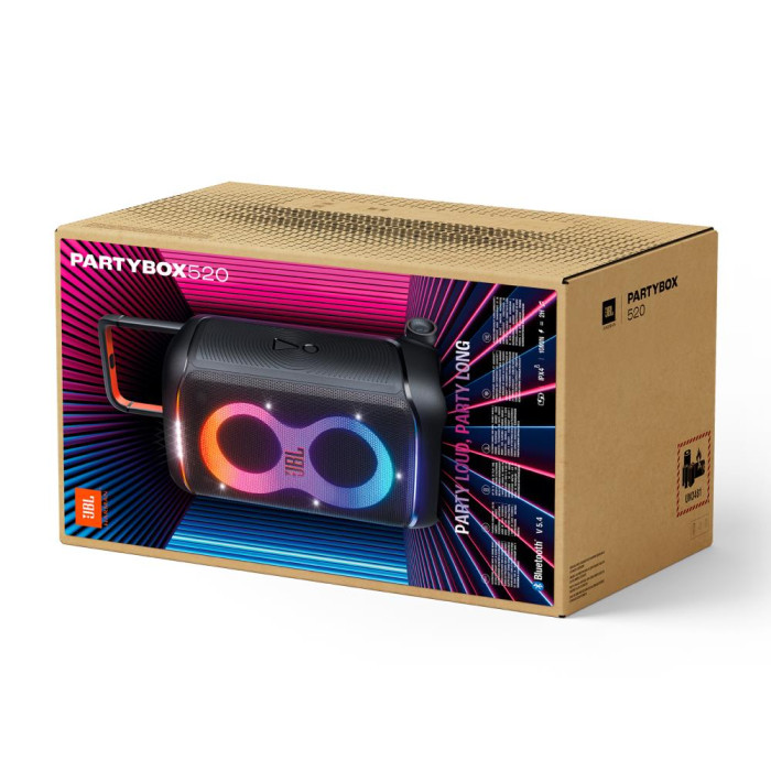 Акустична система портативна з БТ JBLPARTYBOX520EU