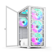 Корпус ATX W/O PSU X3 GLASS (W) MONTECH
