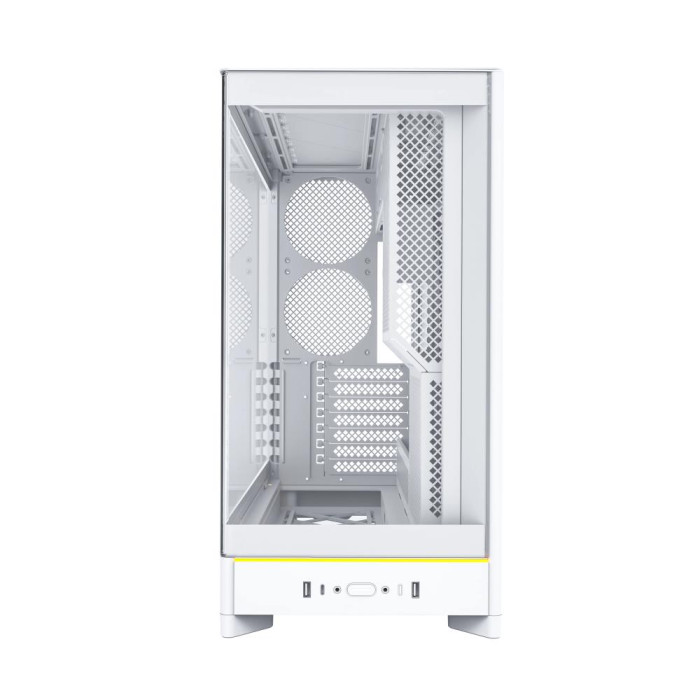 Корпус ATX W/O PSU HS02 (W) MONTECH