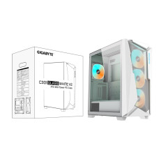 Корпус ATX W/O PSU C301GW V2 WHITE GIGABYTE
