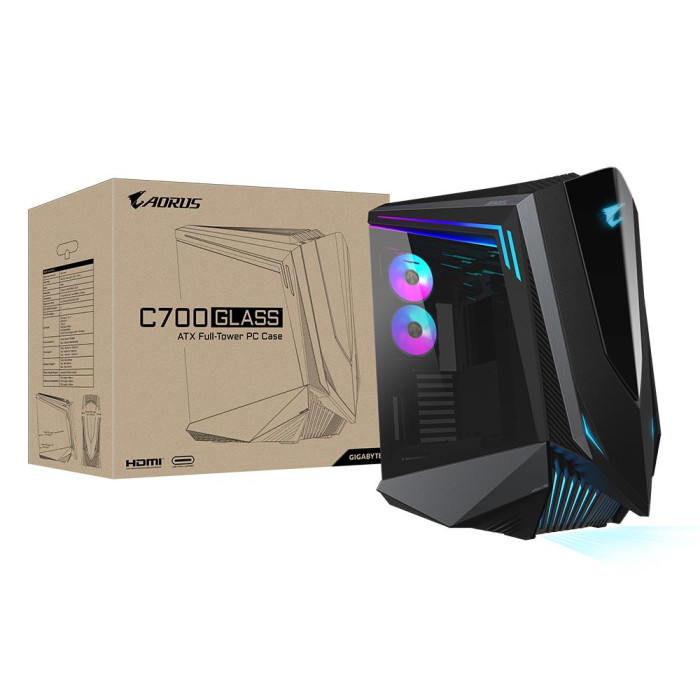 Корпус для комп'ютера MITX W/O PSU GB-AC700G GIGABYTE