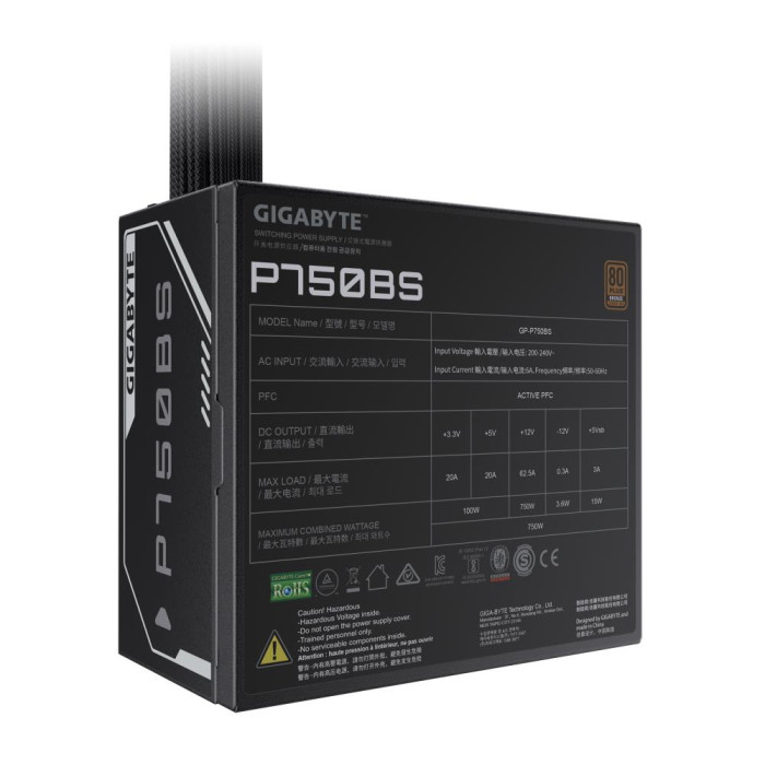 Блок живлення ATX 750W GP-P750BS GIGABYTE