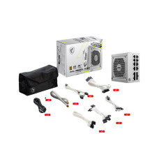 Блок живлення ATX 850W MAG A850GL PCIE5 WHITE MSI