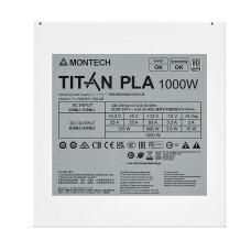 Блок живлення ATX 1000W TIX0125 TITAN PLA 1000 MONTECH