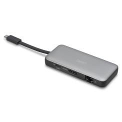 Док-станція USB-C, 7 портів, 1xHDMI, 2xUSB 3.2 Gen 1, 1xRJ45, 1xSD, 1xMicroSD, 1xPD DA-70916 DIGITUS by ASSMANN