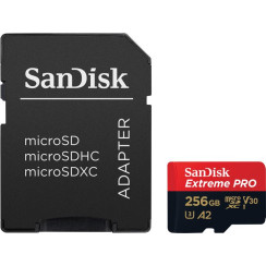 Карта пам’яті MICRO SDXC 256GB UHS-I W/A SDSQXCD-256G-GN6MA SANDISK