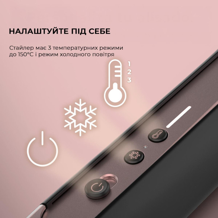 Стайлер-випрямляч CECOTEC RitualCare Air Lisse 2in1 Black