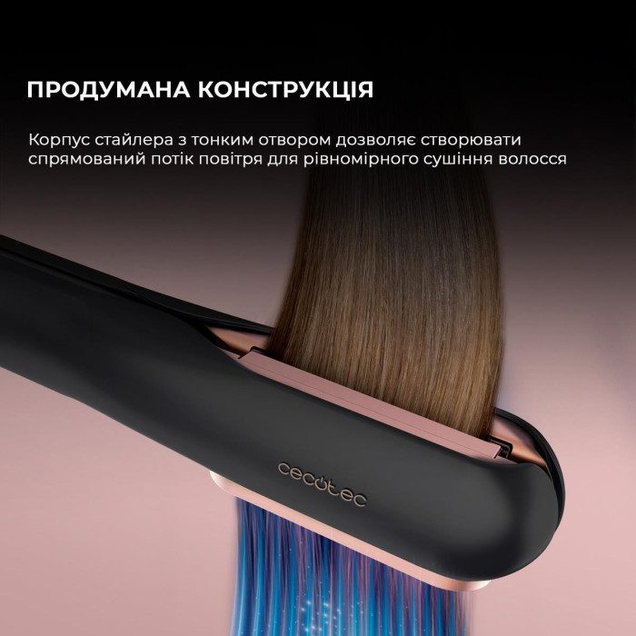 Стайлер-випрямляч CECOTEC RitualCare Air Lisse 2in1 Black