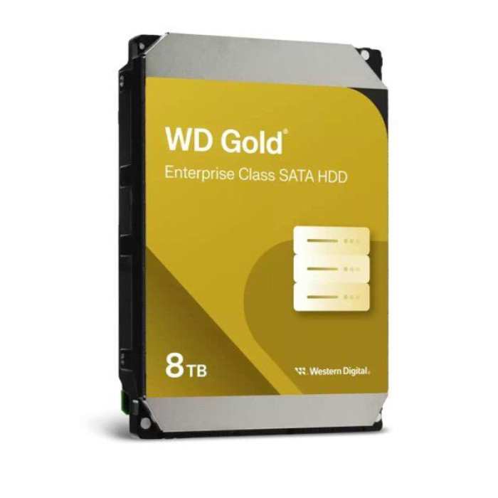 Запам’ятовувальний пристрій на жорстких дисках (HDD) SATA 8TB 7200RPM 6GB/S 256MB GOLD WD8005FRYZ WDC